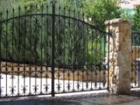 Kovácsoltvas kertkapu referencia 10 Bo-Jász Kft