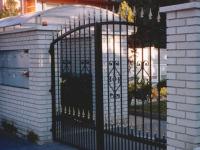 Kovácsoltvas kertkapu referencia 3 Bo-Jász Kft