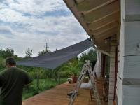 Napvitorla referencia munka 2., szürke vászonnal