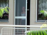 Nyitható szúnyogháló ajtó, erkélyajtóra